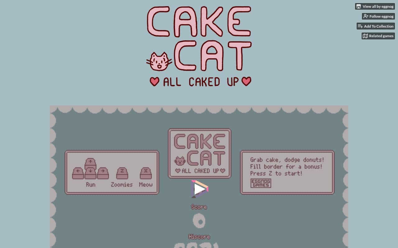Screenshot of Cake Cat: All Caked Up