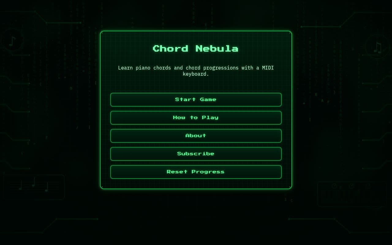 Screenshot of Chord Nebula