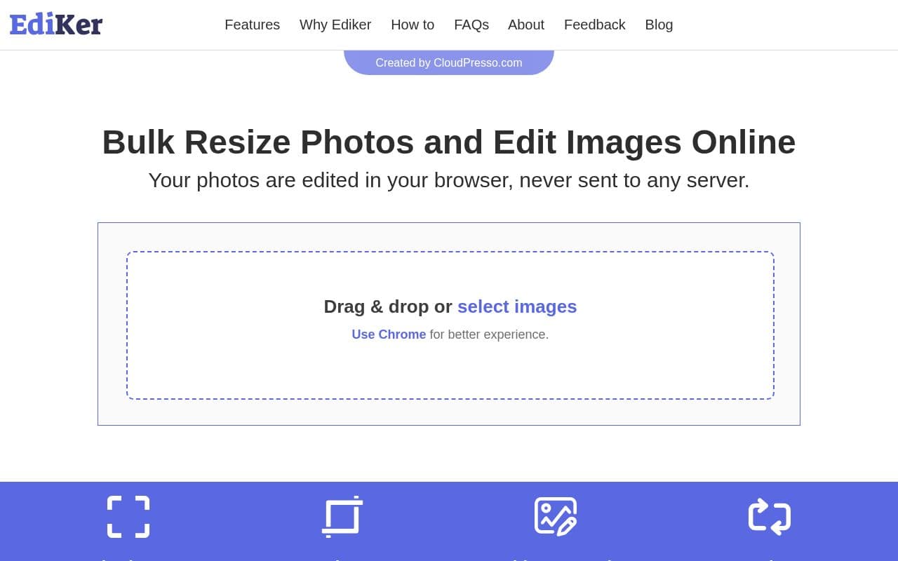 Screenshot of EdiKer