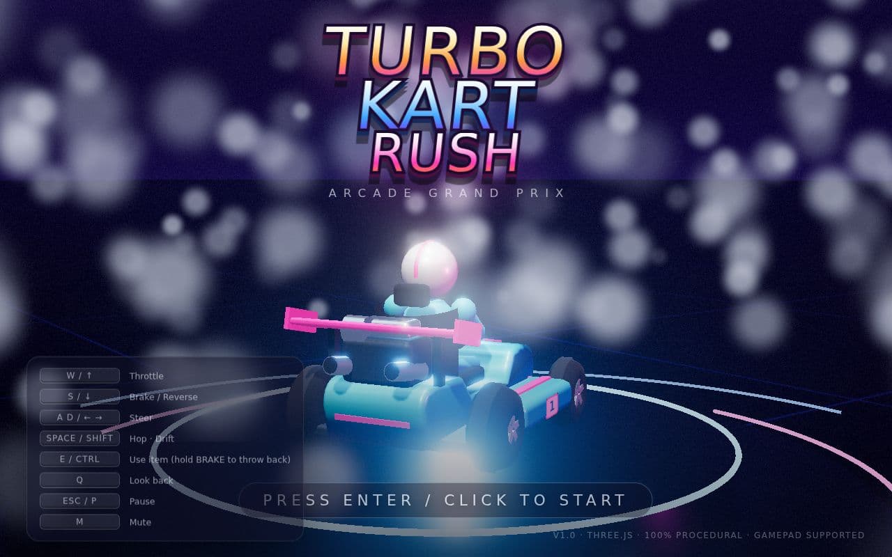 Screenshot of Turbo Kart Rush