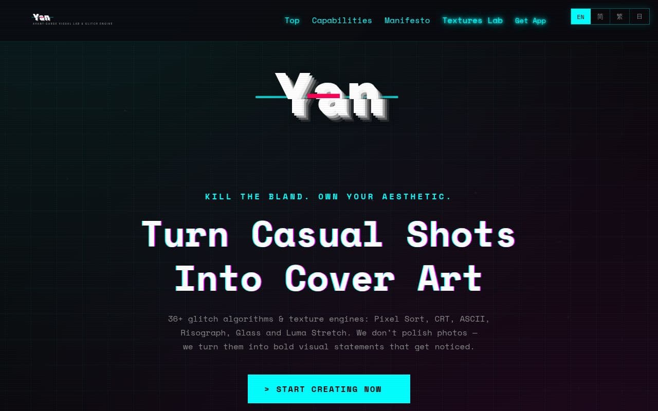 Screenshot of Yan