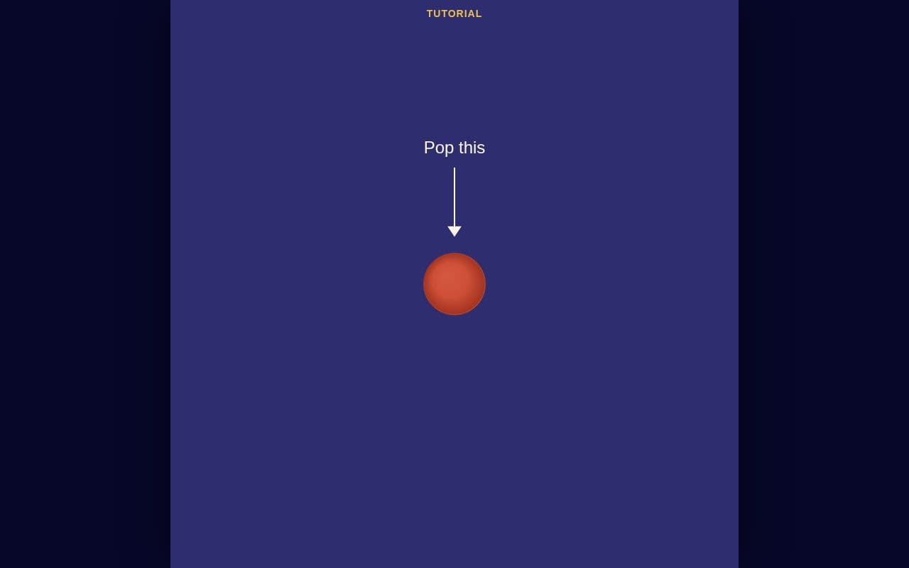 Screenshot of Bubbles!
