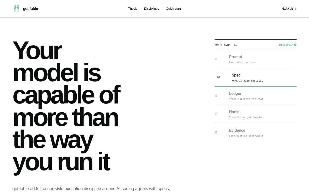 Screenshot of get-fable