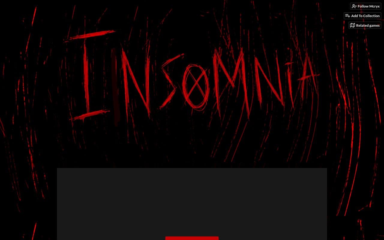 Screenshot of Insomnia