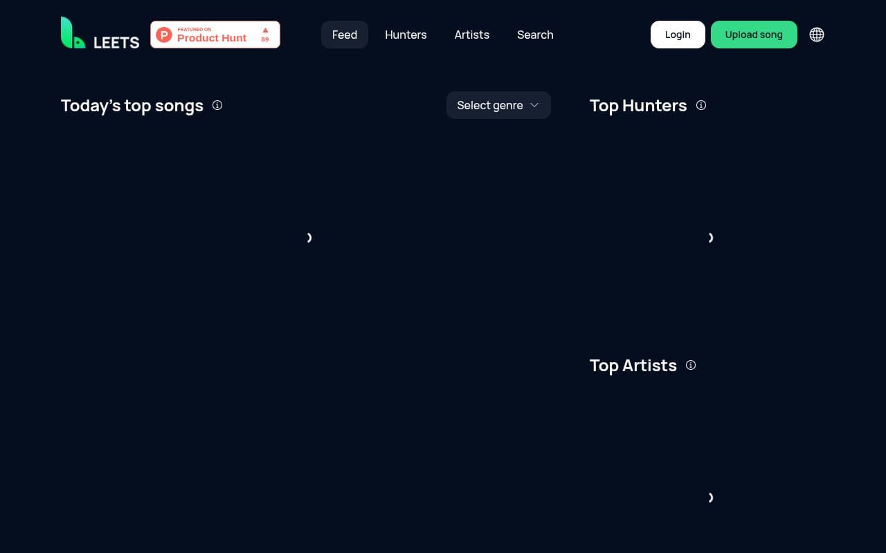 Screenshot of Leets