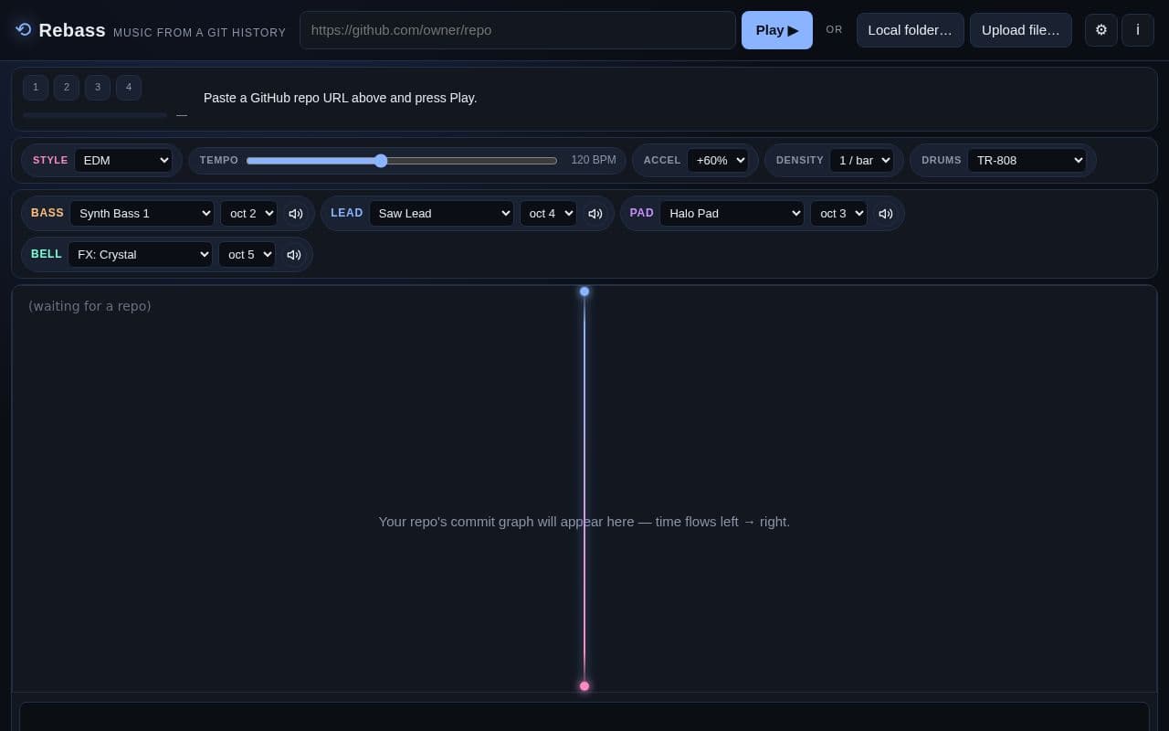Screenshot of Rebass
